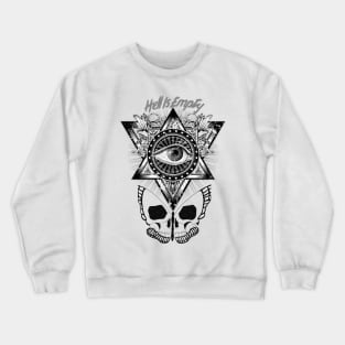 Iluminati Skull Crewneck Sweatshirt